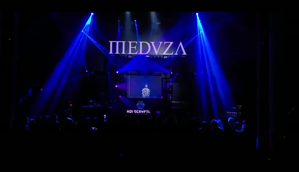 Holographic Meduza performance at Avalon, Hollywood